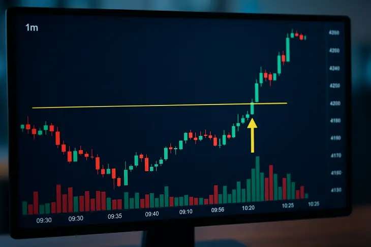 Momentum Breakout di Timeframe 1 Menit