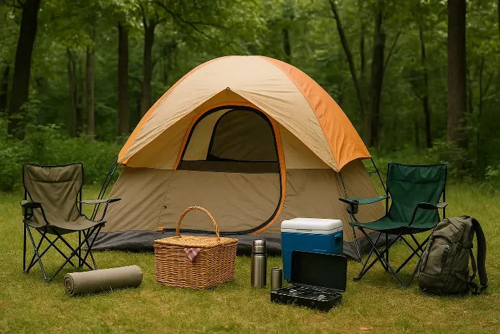 Sewa Peralatan Camping atau Piknik